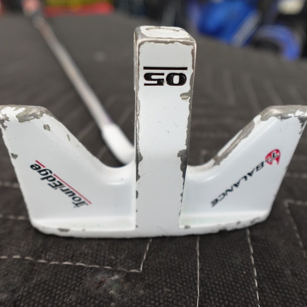Tour Edge T-Balance 05 Putter Men 35" White RH Super Stroke Slim 3.0 Mallet